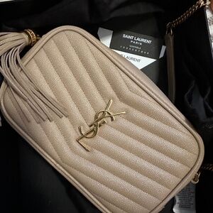 Ysl mini Lou beige